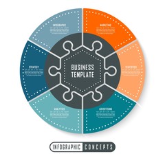 Infographic timeline template can be used for chart, diagram, web design, presentation, advertising, history. Vector infographic illustration