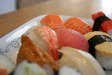Sushi plate