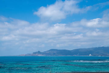 Naklejka na ściany i meble 沖縄の海