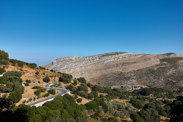 Fototapeta na wymiar Naxos Apiranthos
