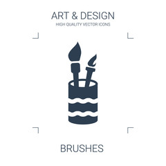 brushes icon
