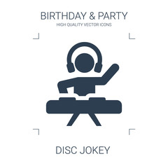 disc jokey icon