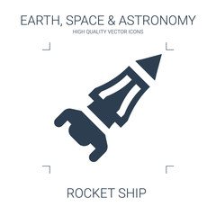 rocket ship icon