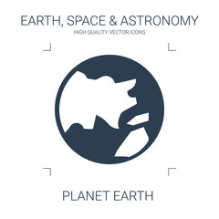 planet earth icon