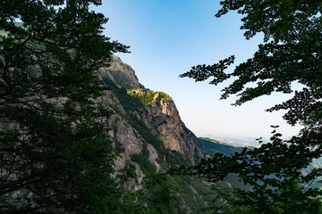 Scorcio dall'Eremo di San Leonardo