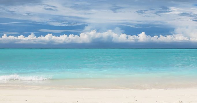 Maldives Beach, Beautiful Relax Background 4K
