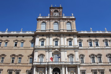 Fototapeta na wymiar View of Ducal Palace, Modena, Italy