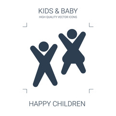 happy children icon
