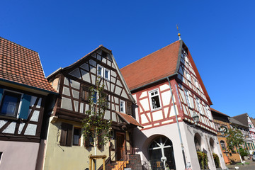 Historisches Rathaus in der Altstadt von Hochstadt (Maintal) 