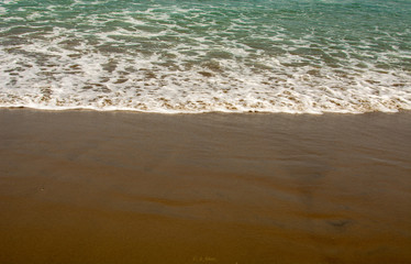 Fototapeta na wymiar The shades of sea. Clicked at Goa India.