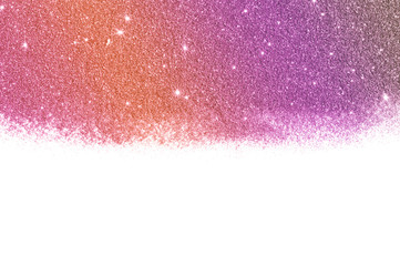 Background with glitter in vintage colors