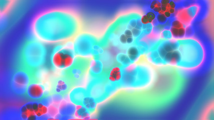 Nanoparticles with scale bar as seen with Transmission Electron Microscope.  Atomic particles. The motion of many particles in space. Color of cells, Particles in liquid. More options in my portfolio.