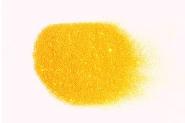 Background with gold glitter for your design