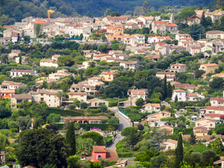 Fototapeta na wymiar Saint-Paul-de-Vence - Panoramic view