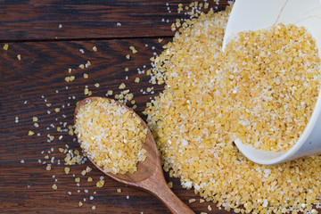 yellow bulgur seeds