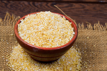 yellow bulgur seeds