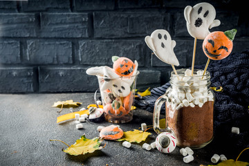 Funny Halloween hot chocolate