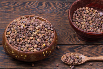brown chick peas