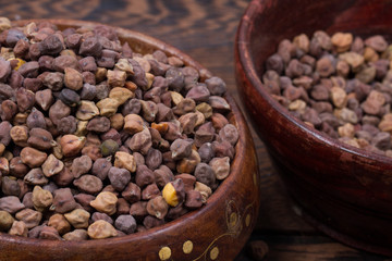 brown chick peas
