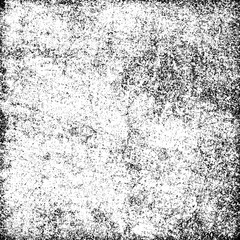 The grunge texture black and white. Vector abstract background from cracks, scratches, abrasions