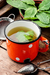 Herbal tea with sage