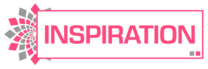 Inspiration Pink Grey Circular Box 