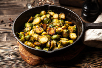 Roasted brussles sprouts
