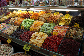Colorful Food Bazaar