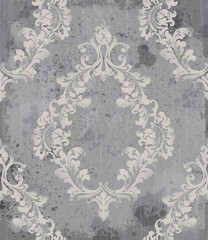 Luxury ornamented pattern Vector. Royal luxury texture floral decor. Floral decoration intricated details. Pastel colors