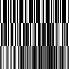 Seamless irregularly stripes black and white background