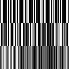 Seamless irregularly stripes black and white background