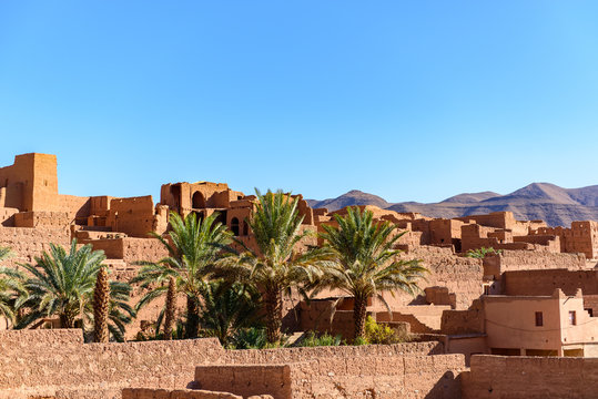 Old Town in  Tizi'n-Tinififft, Tamnougalt, Morocco.