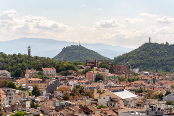 Obraz premium Panoramic view of the Alyosha monument in Plovdiv,Bulgaria.