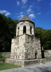 Fototapeta na wymiar Borjomi Mtsvane Monastery Bell Tower