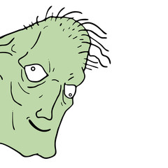 Green mutant illustration