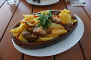 Georgian Pork Potatoes