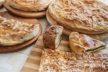 Freshly baked Puff Pie from the Bakery