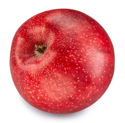 Red apple isolated on white