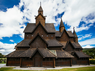 Fototapeta na wymiar Borgund stave church, Norway