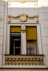 Street windows in Pecs  