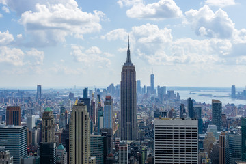 Manhattan New York Skyline Panorama