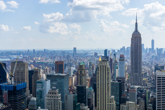 Manhattan New York Skyline Panorama © Massimo