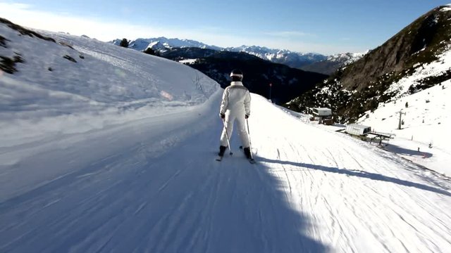 skiing in pyrenees