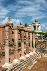 Perspektiven aus Rom - Blick auf das Forum Romanum