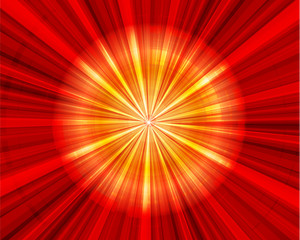 Obraz premium Abstract light, colors, hexagon background