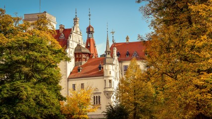 Schloss Boitzenburg in der Uckermark bei Templin in Brandenburg