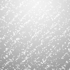 Amazing falling snow Christmas background. Subtle 
