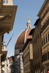 Naklejka premium view of florence italy