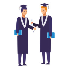 Student graduation cartoon