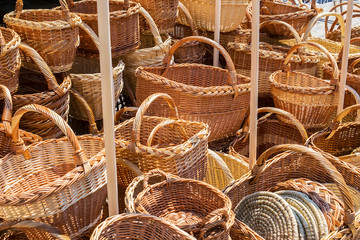 Wooden baskets
